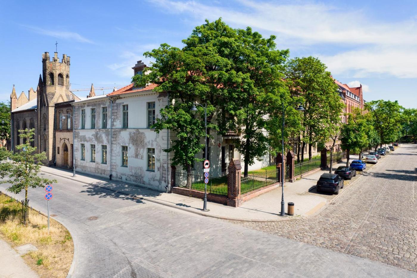 Aparthotel Arche Dwor Uphagena Danzig Exterior foto