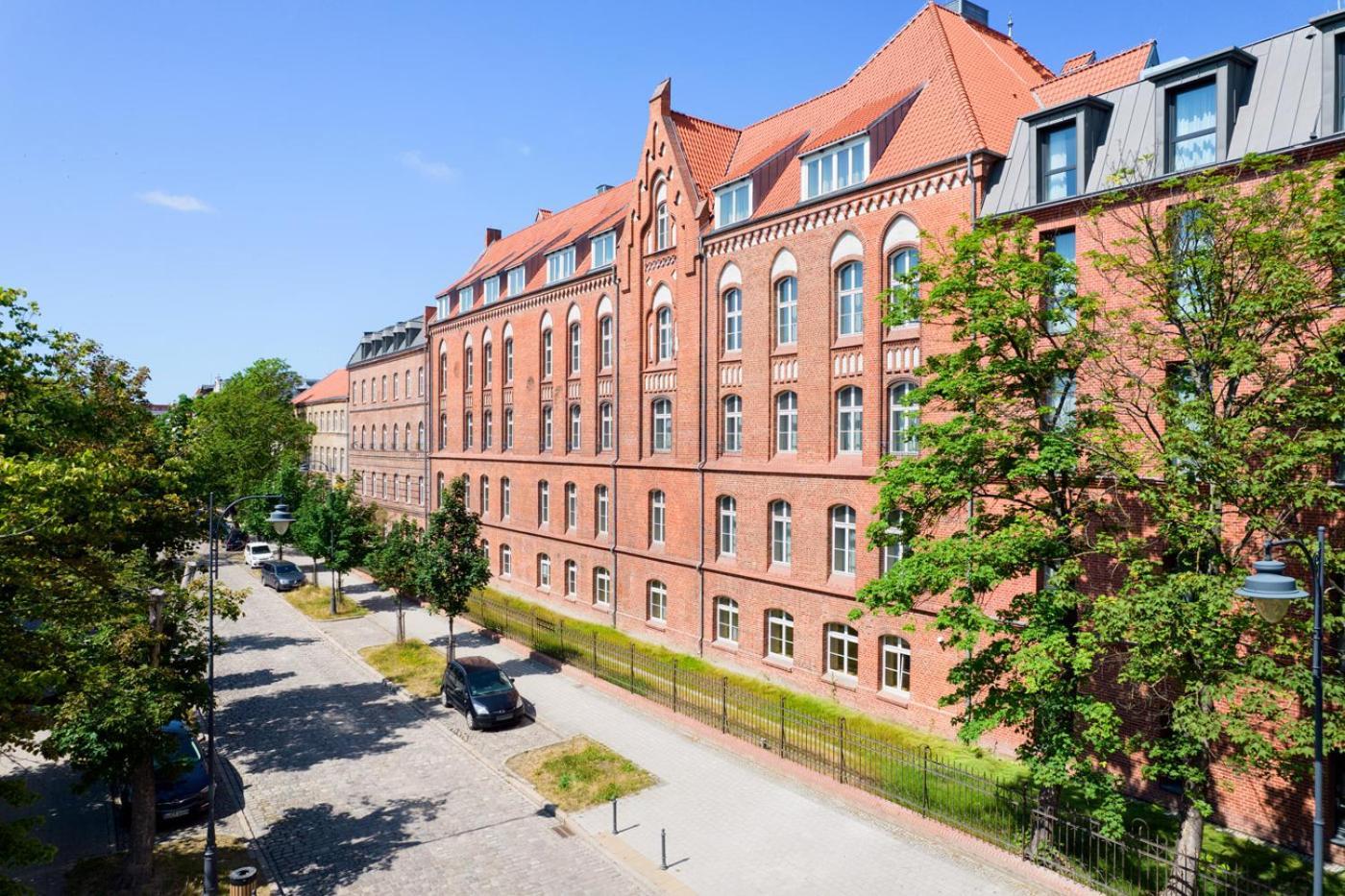 Aparthotel Arche Dwor Uphagena Danzig Exterior foto